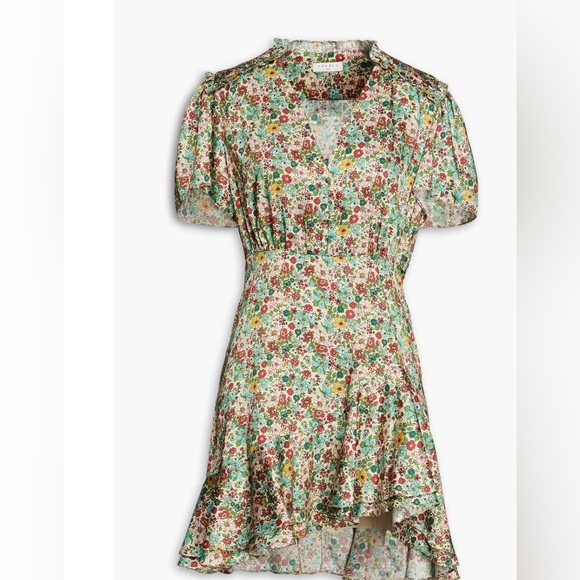 Sandro Fee for the Future Floral Dress Size 2 - Picture 5 of 11